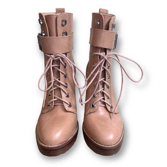 Urban Outfitters Kennedy Heeled Lace-Up Boots - Picture 3 of 5